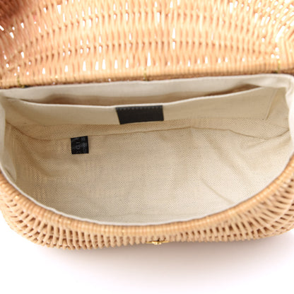 Gucci Wicker Vimni Shoulder Bag Natural 5 of 10