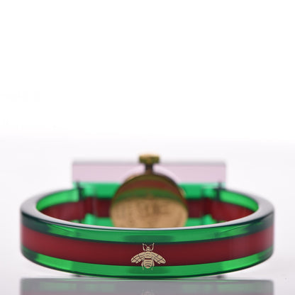 Gucci Stainless Steel Plexiglass 24mm Quartz Watch 4 of 6