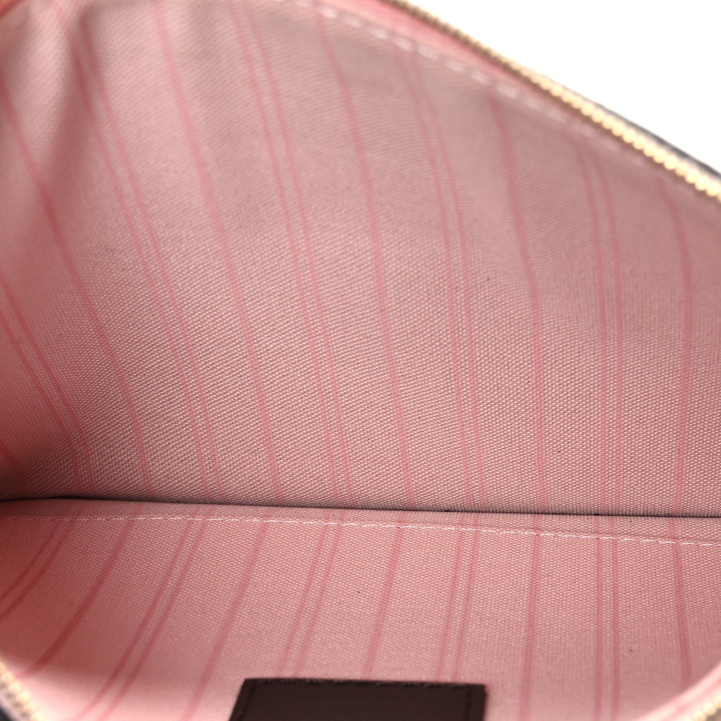 Damier Ebene Neverfull MM GM Pochette Rose Ballerine