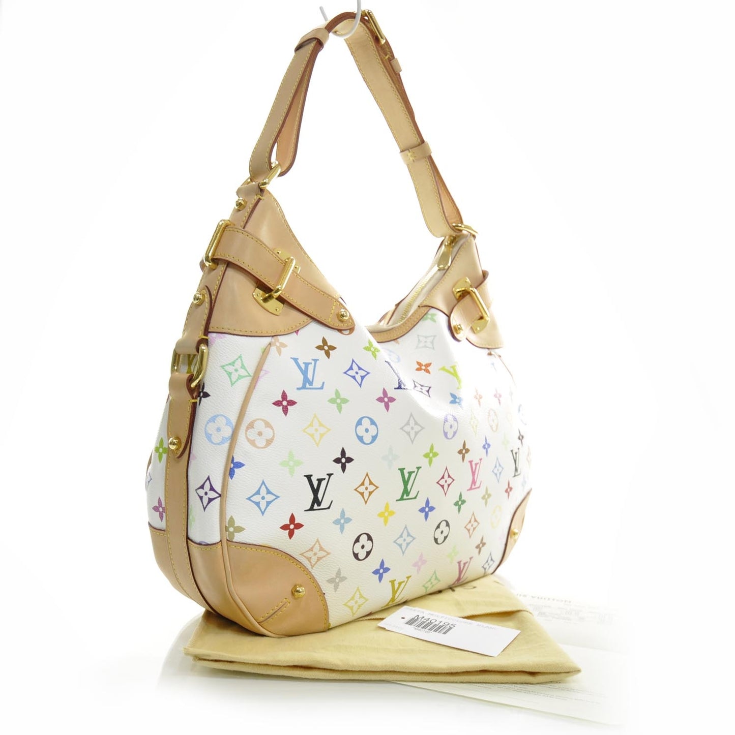 Monogram Multicolor Greta White