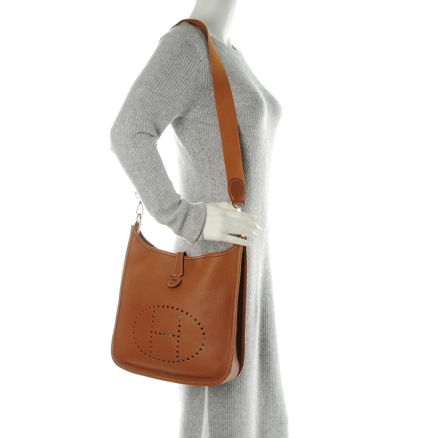 Hermes Togo Evelyne PM Gold 2 of 18