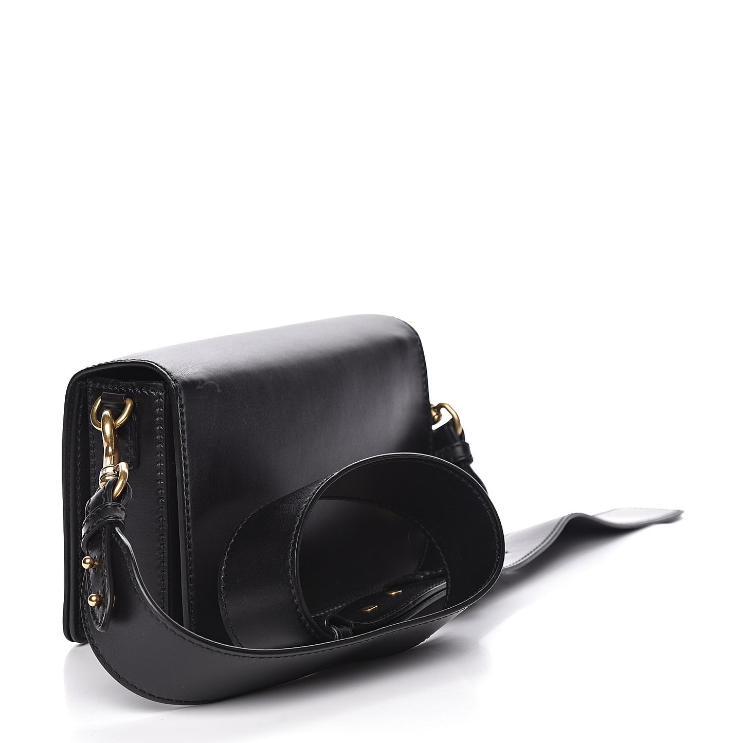 Smooth Calfskin Dio(r)evolution Flap Bag Black