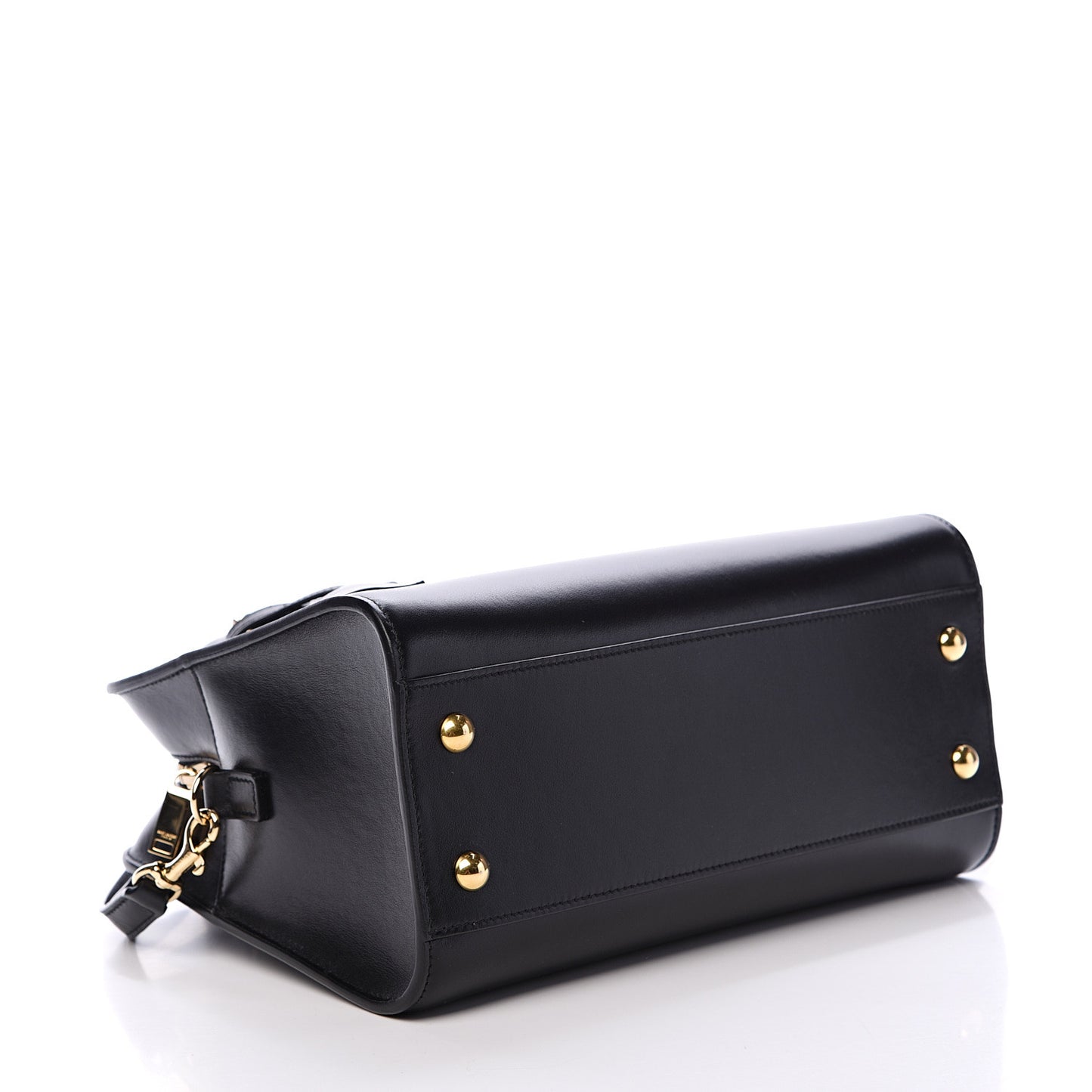 Calfskin Baby Monogram Cabas Black