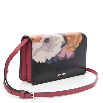 Prada Saffiano Lisa Print Crossbody Bag 3 of 14