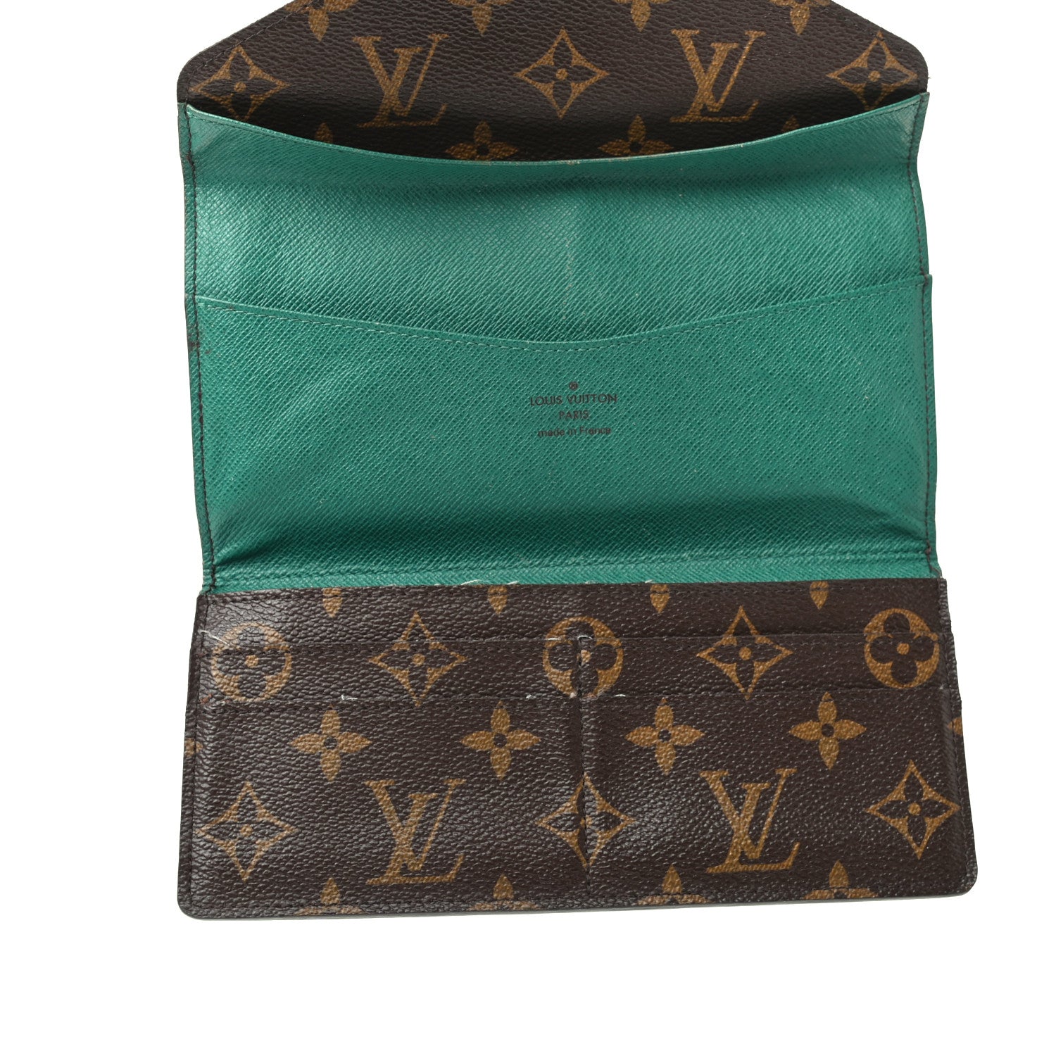 Louis Vuitton Monogram Josephine Wallet Vert 5 of 8