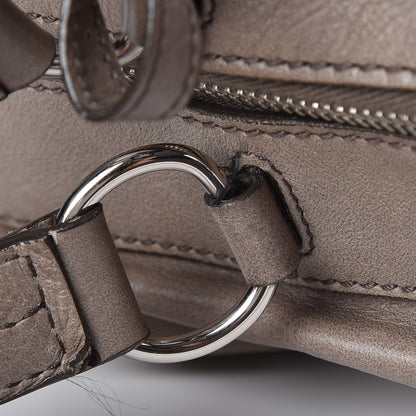 Saint Laurent Calfskin Large Vanity Bowler Taupe 7 of 12