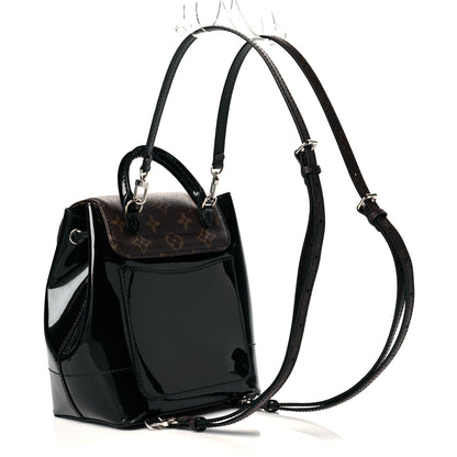 Louis Vuitton Patent Monogram Hot Springs Backpack Black 2 of 8