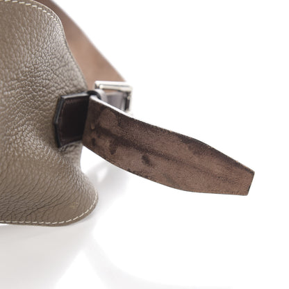 Hermes Taurillon Clemence Marwari GM Etoupe 11 of 12