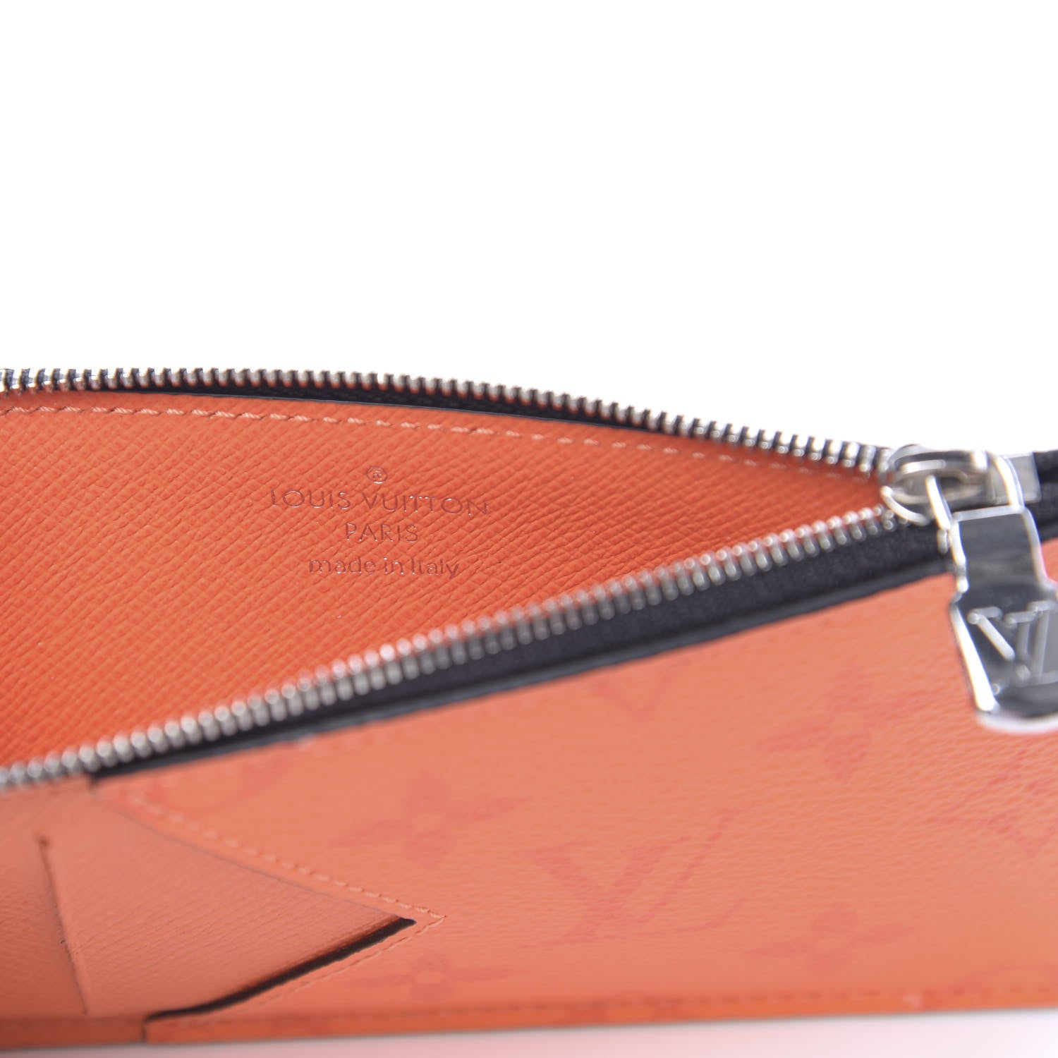 Louis Vuitton Taigarama Coin Card Holder Orange 6 of 7