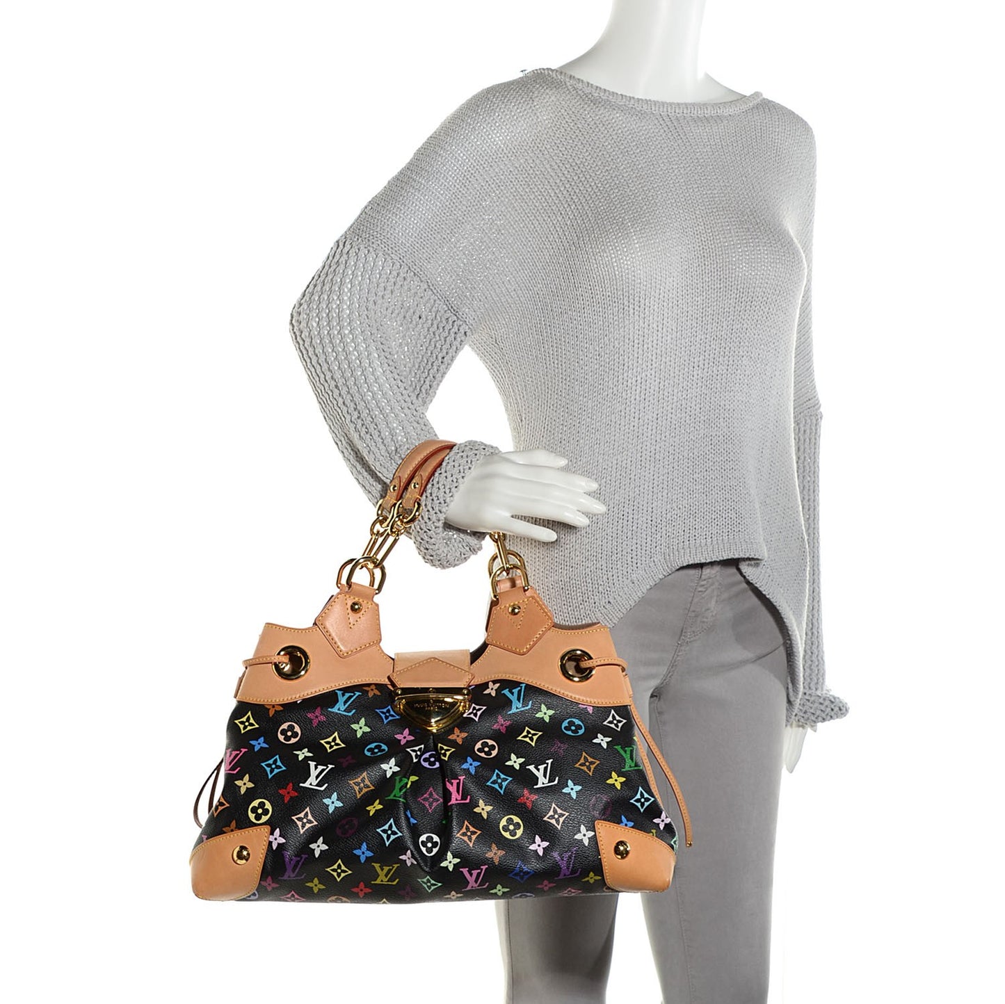Monogram Multicolor Ursula Black