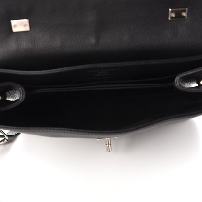 Louis Vuitton Soft Calfskin Lock Me II Black 5 of 9