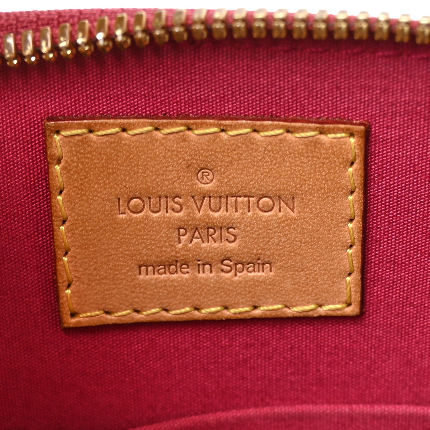 Louis Vuitton Vernis Alma BB Rose Indien 5 of 5