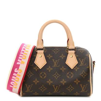 Louis Vuitton Monogram Speedy Bandouliere 20 Fuchsia 1 of 10