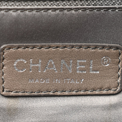 Chanel Lambskin Quilted Jumbo Coco Rain Flap Black 6 of 12