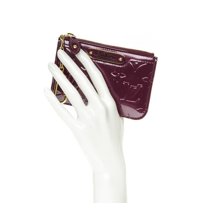 Louis Vuitton Vernis Key Pouch Violet 2 of 7