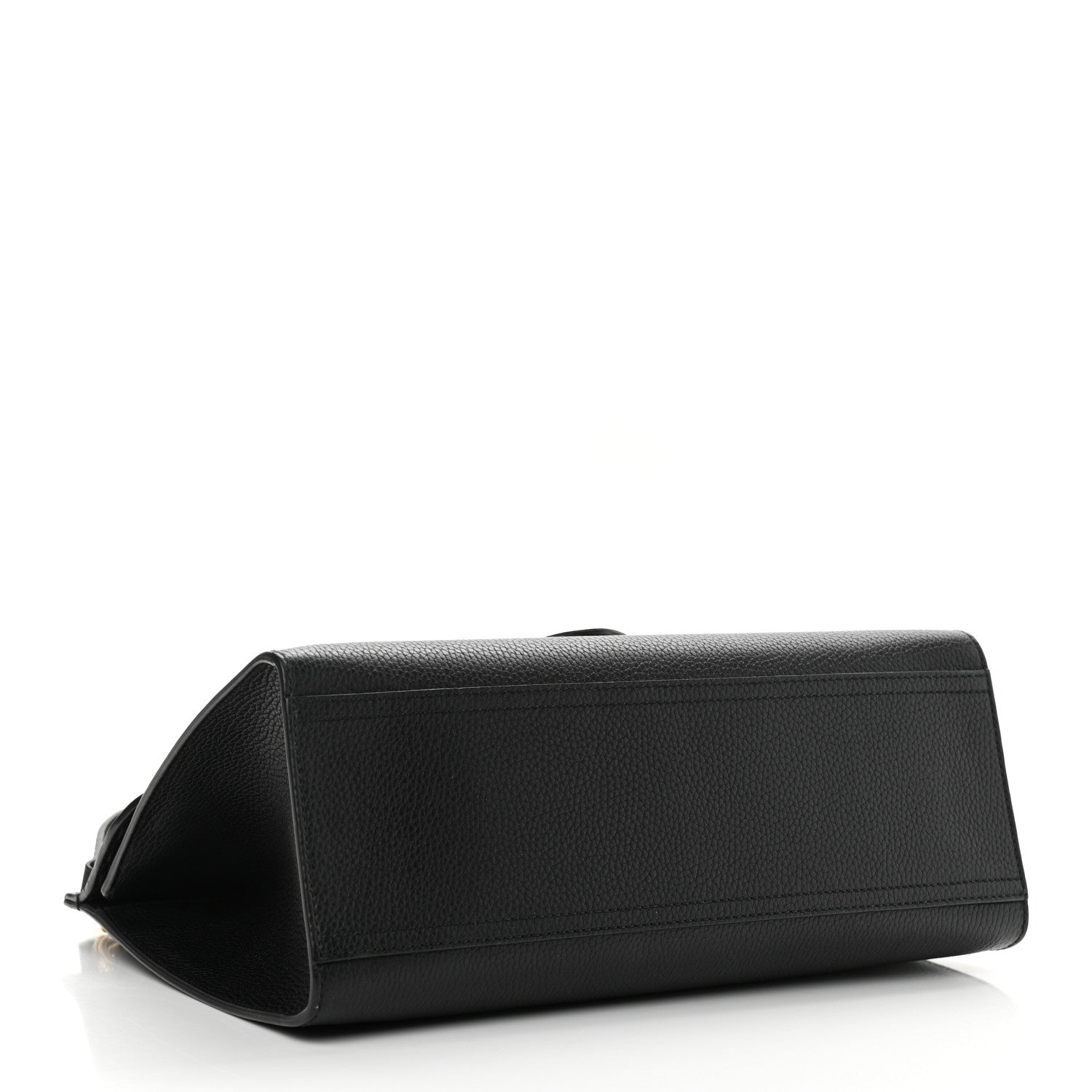 Gucci Calfskin Small GG Marmont Top Handle Bag Black 4 of 11