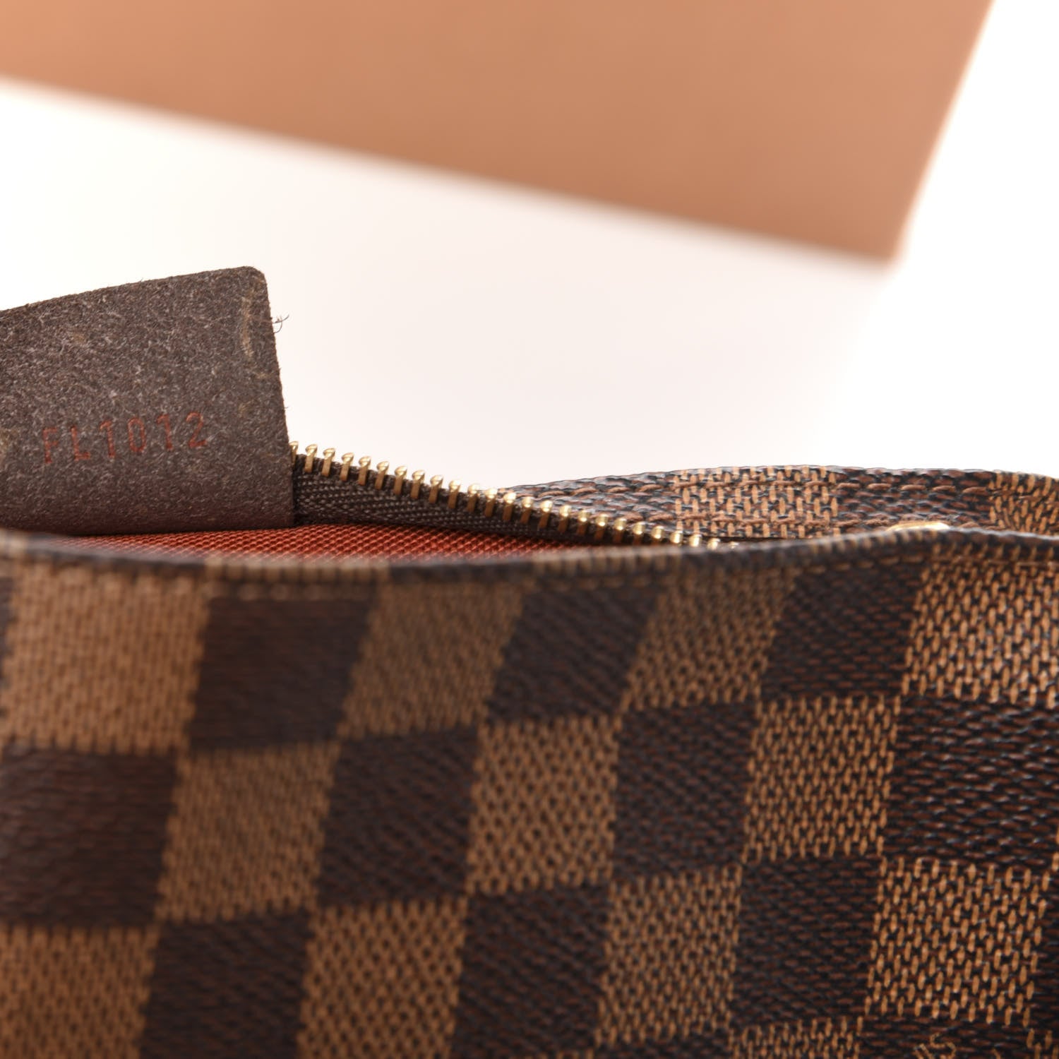 Louis Vuitton Damier Ebene Navona Pochette Accessories 7 of 11