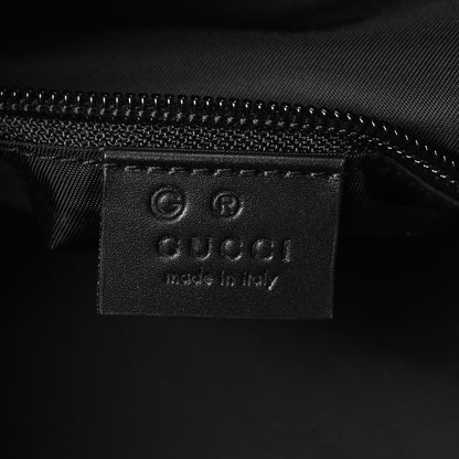 Gucci Techno Canvas Web Single Buckle Backpack Black 6 of 10