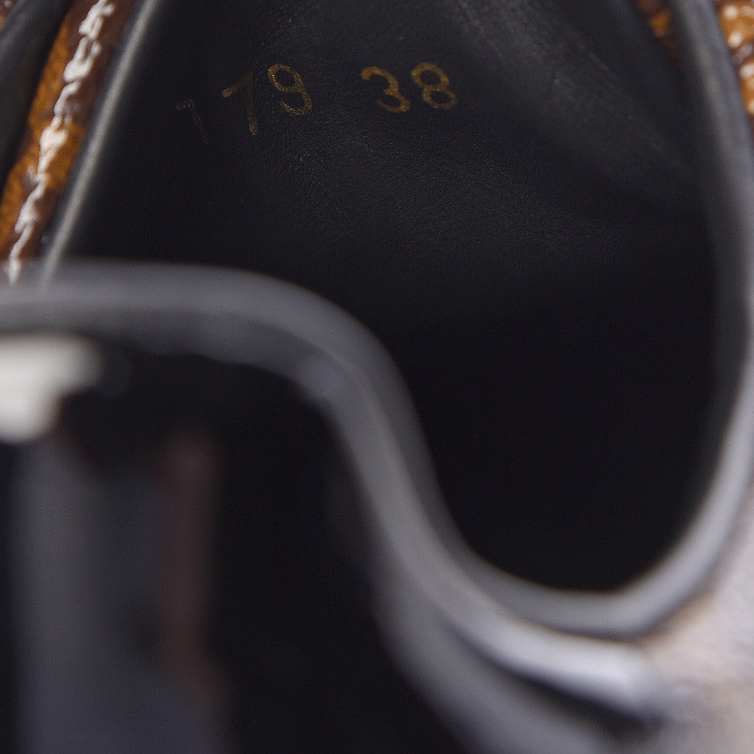 Louis Vuitton Patent Monogram Frontrow Sneakers 38 8 of 11