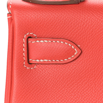 Hermes Epsom Candy Kelly Retourne 28 Rose Jaipur Gold 11 of 41