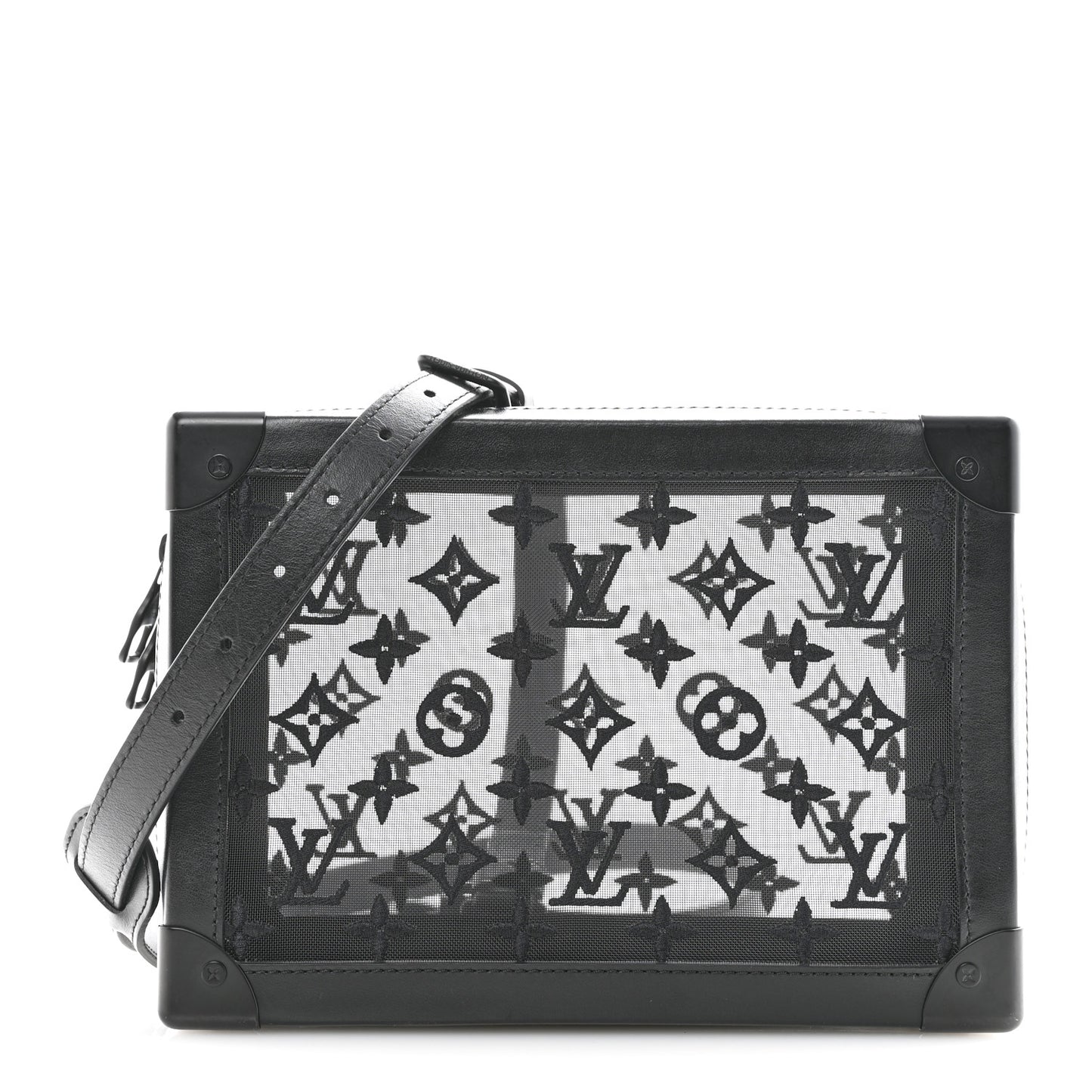 Monogram See Through Soft Trunk Black