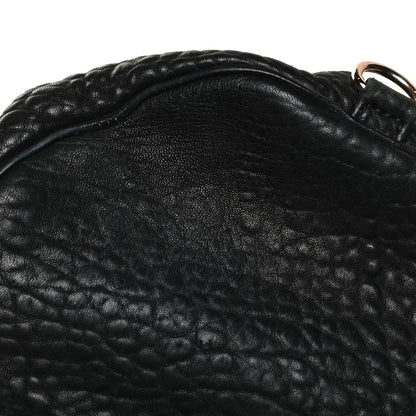 Alexander Wang Pebbled Lambskin Rocco Black Rose Gold Hardware 12 of 16