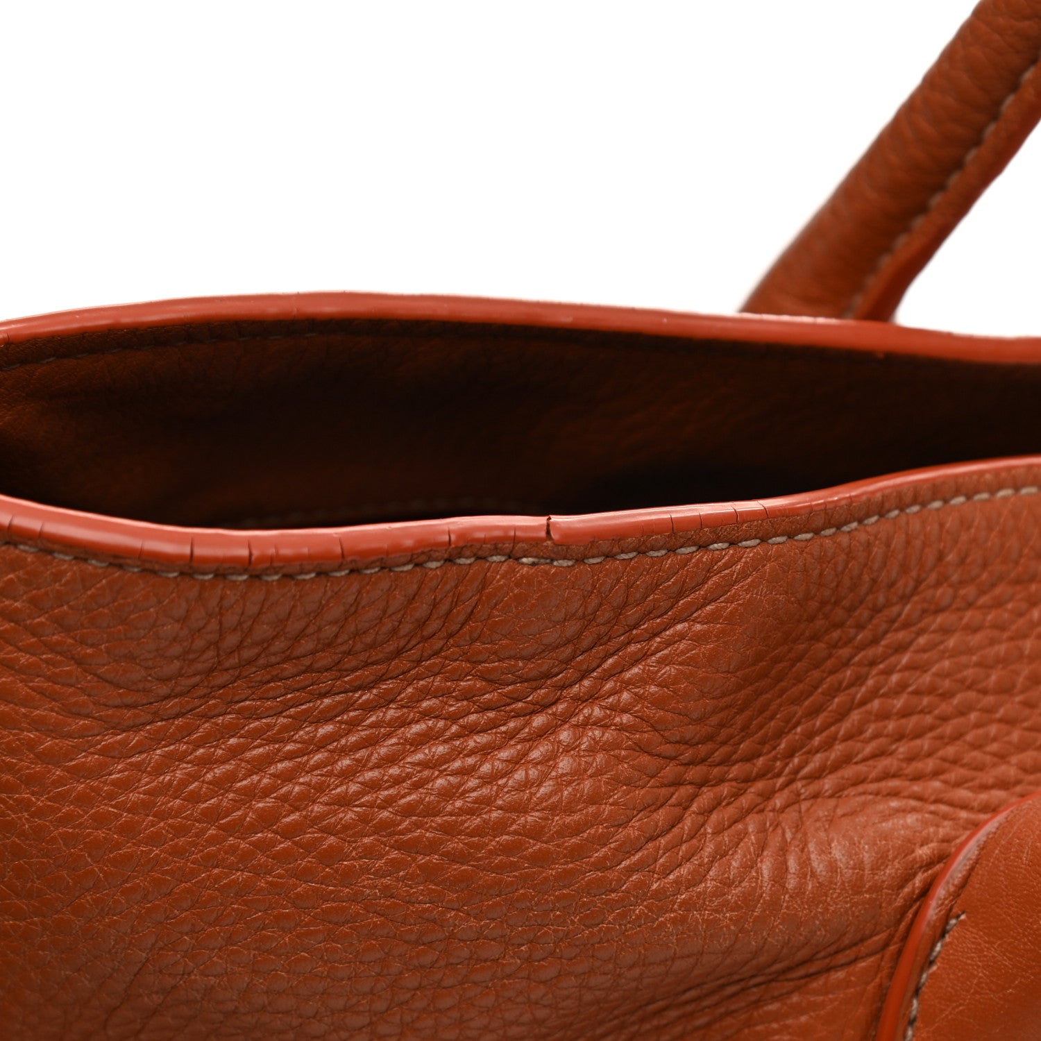 Prada Vitello Daino Tote Cannella 11 of 14