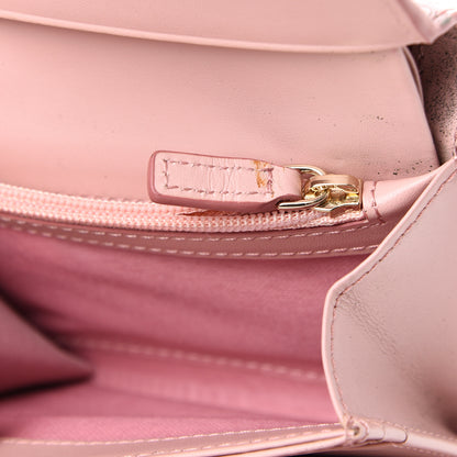 MCM Visetos Trifold Wallet Pink 9 of 10