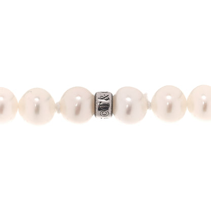 Tiffany Sterling Silver Freshwater Pearl 5-8mm Ziegfeld Necklace 87" 7 of 10