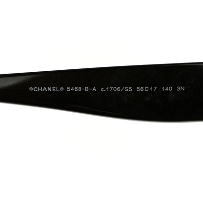 Chanel Acetate Oval CC Sunglasses 5468-B Green 5 of 7