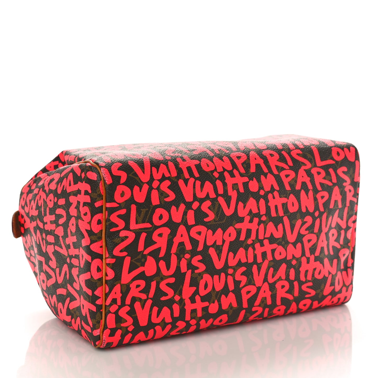 Monogram Graffiti Speedy 30 Fuchsia