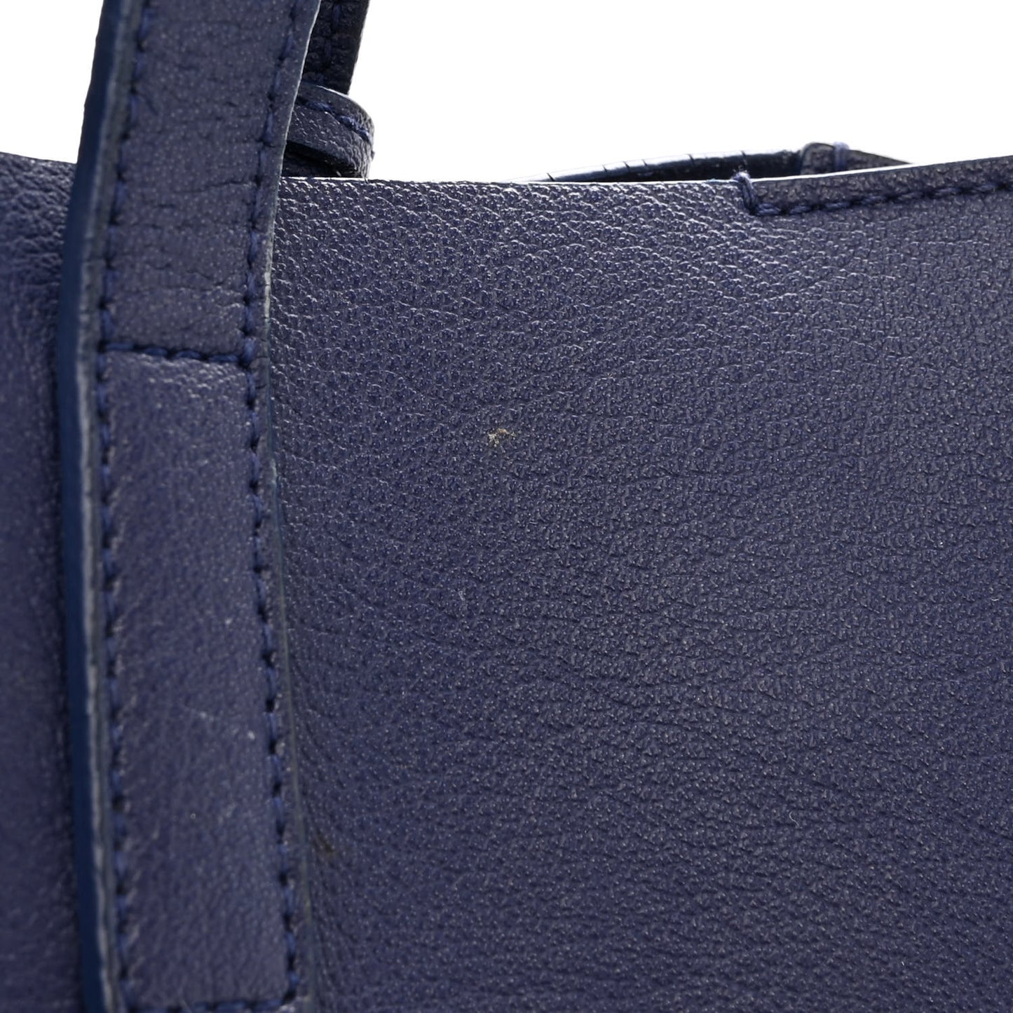 Calfskin Toy Shopping Tote Denim