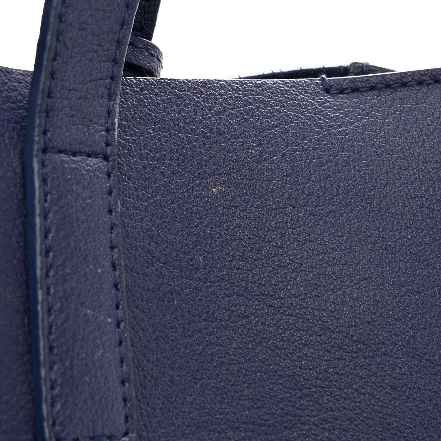 Saint Laurent Calfskin Toy Shopping Tote Denim 11 of 14