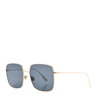 Christian Dior Metal Diorstellaire 1 Sunglasses Gold Blue 1 of 8