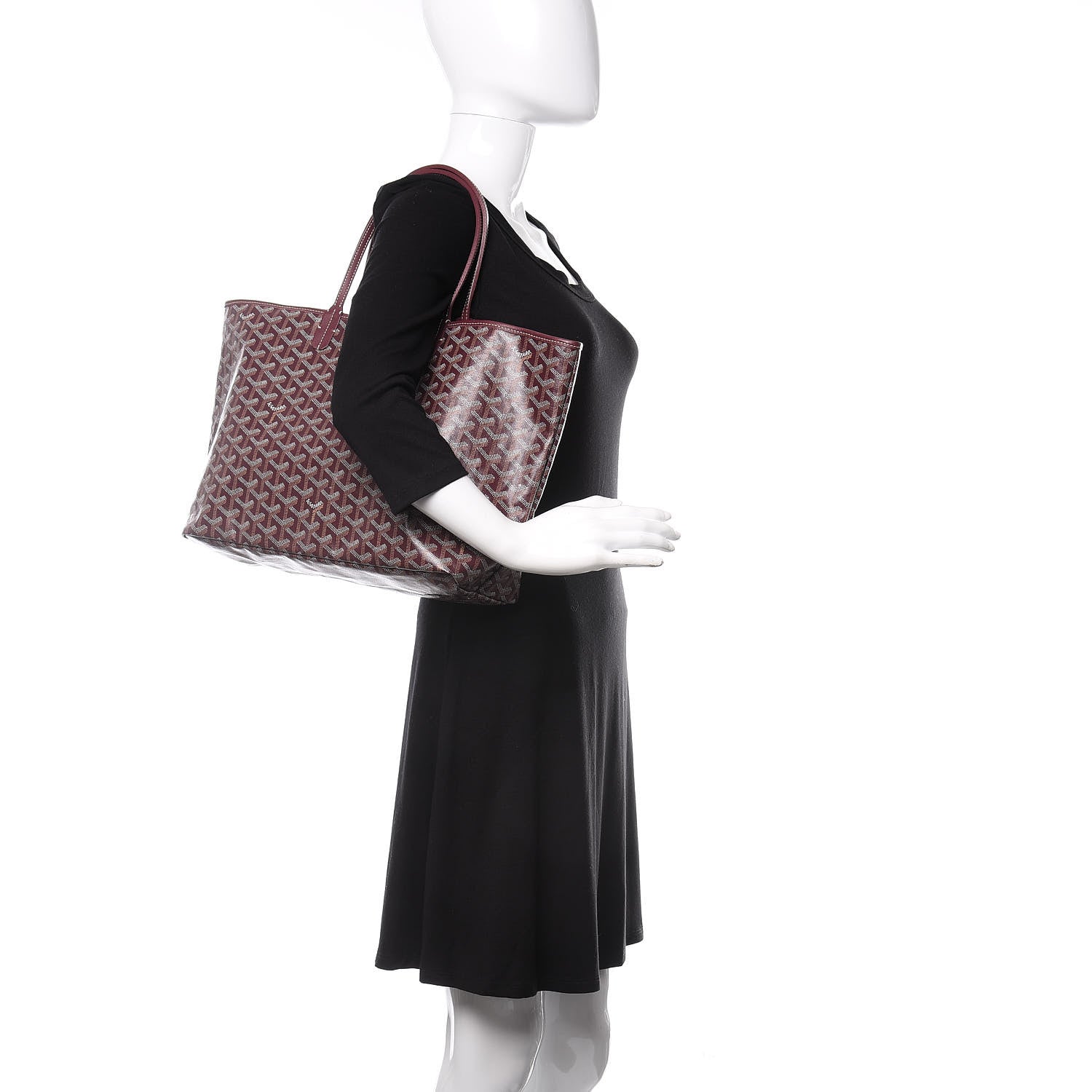 Goyard Goyardine Saint Louis PM Bordeaux 2 of 8