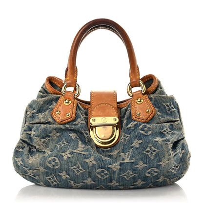 Louis Vuitton Monogram Denim Pleaty Blue 1 of 25