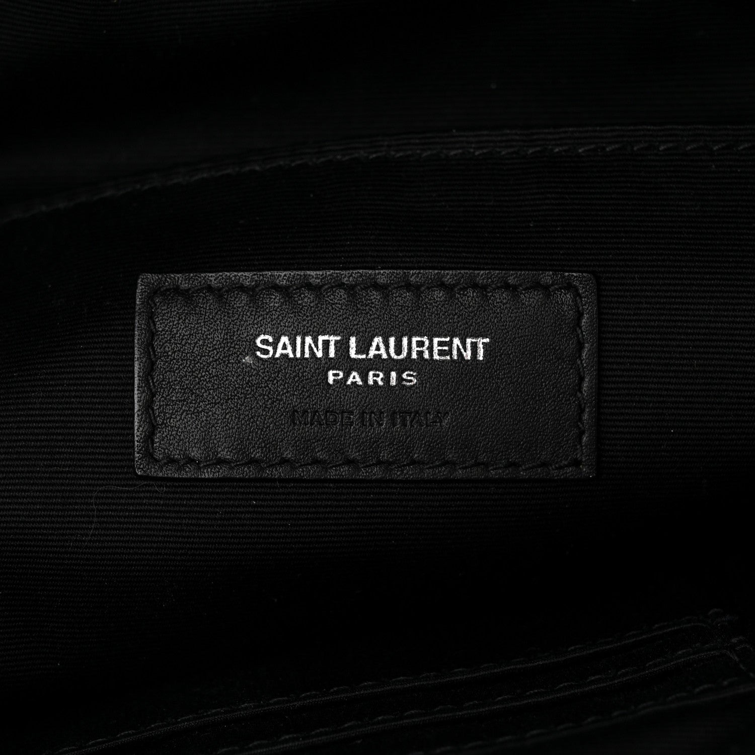 Saint Laurent Canvas Monogram Belt Bag Black 6 of 10