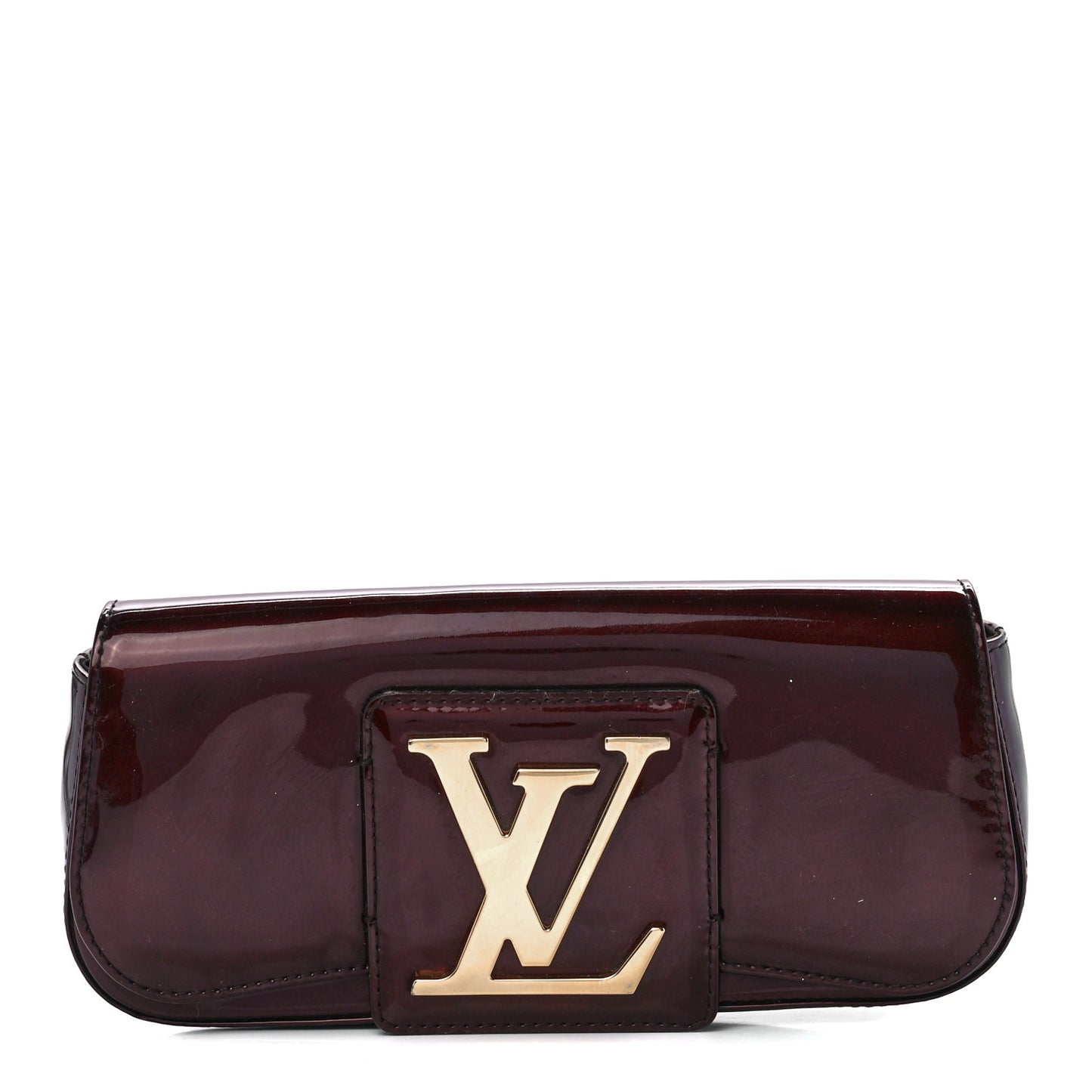 Patent Sobe Clutch Rouge Fauviste