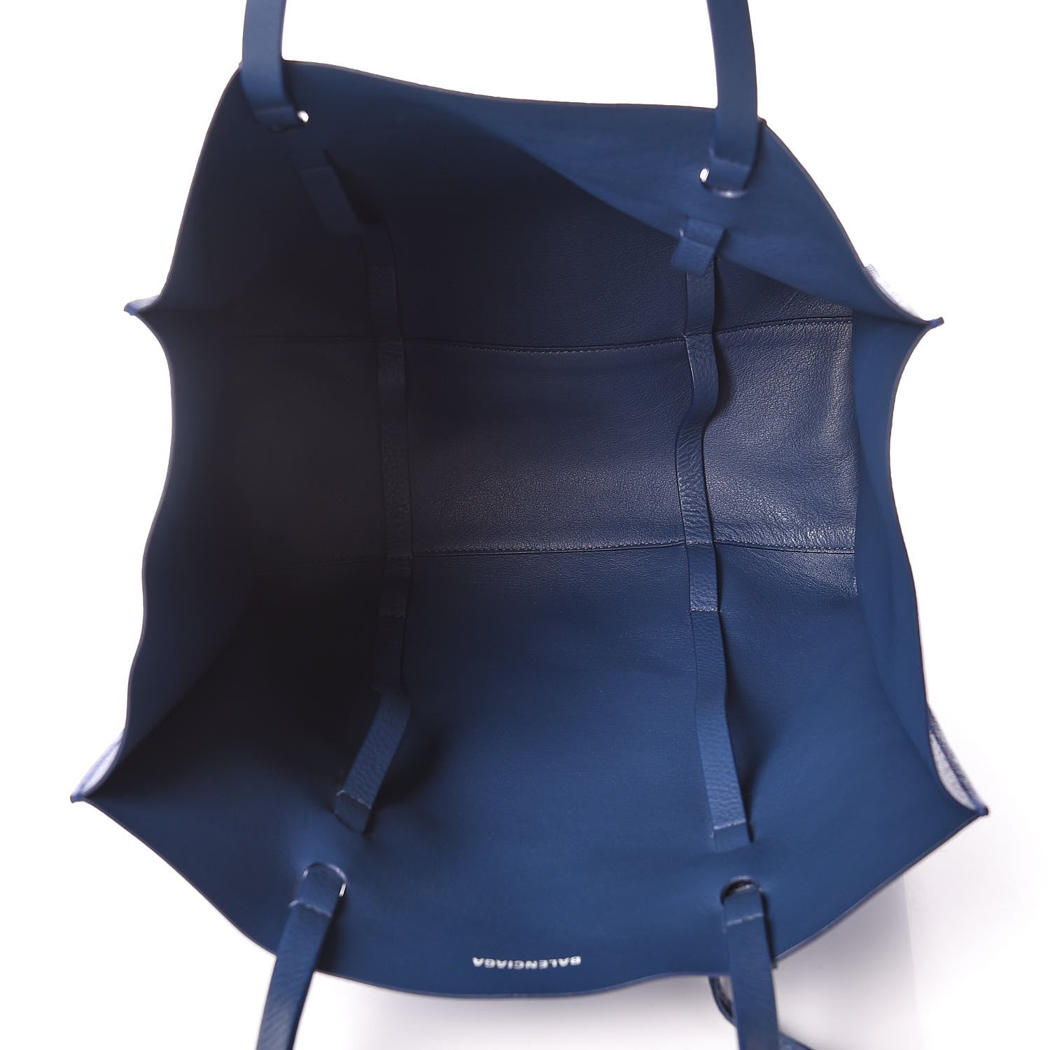 Balenciaga Calfskin Small Everyday Tote Bleu 9 of 14