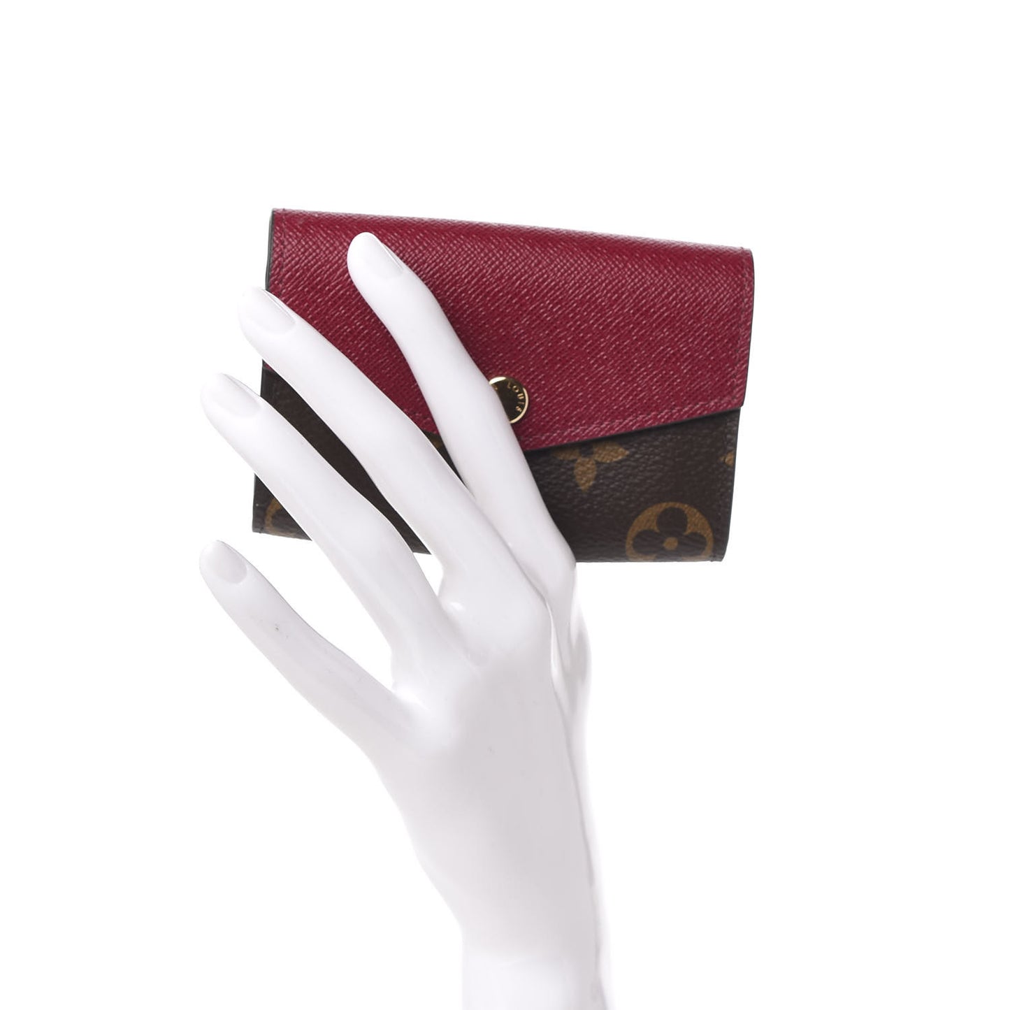 Monogram Sarah Multicartes Fuchsia