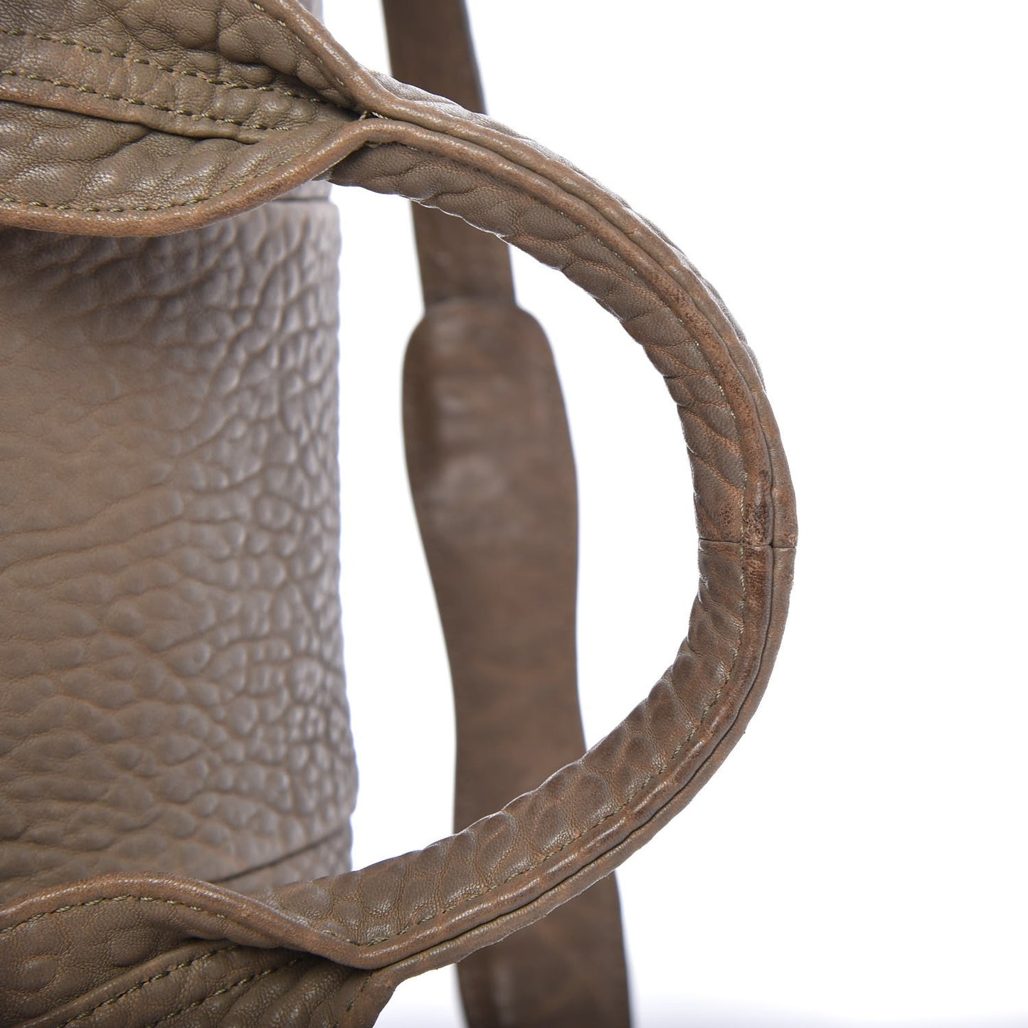 Pebbled Lambskin Rocco Latte