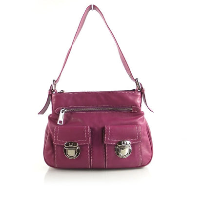 Marc Jacobs Leather Sophia Hobo Violet 1 of 10
