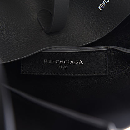 Balenciaga Veau Baltimore Double Sided Small Everyday Tote Gris Fossile Black 7 of 11