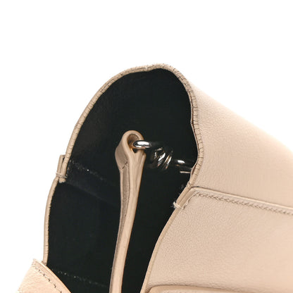 Balenciaga Smooth Calfskin Logo XXS Everyday Tote Light Beige Black 9 of 10