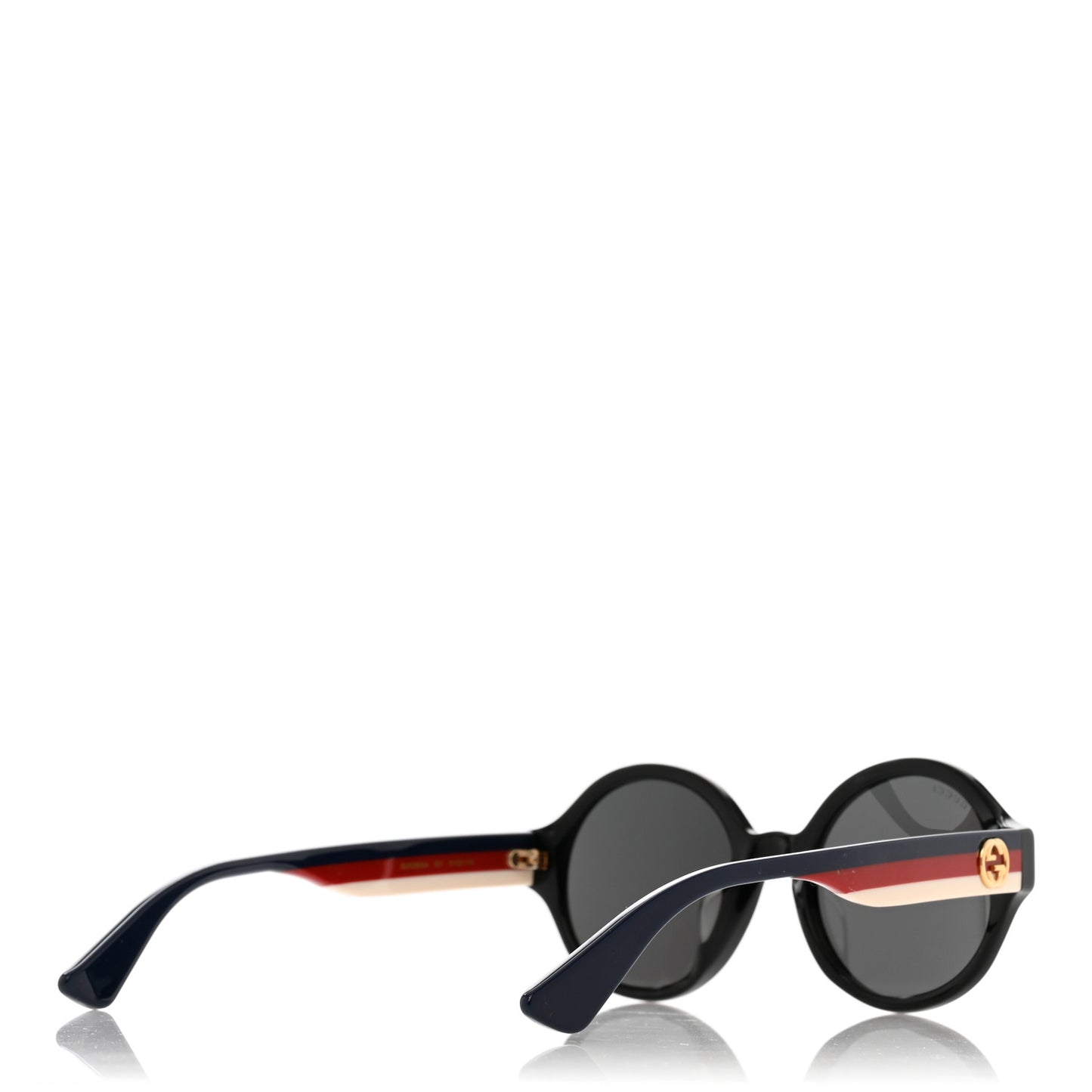 Round Web Sunglasses GG0280SA Black