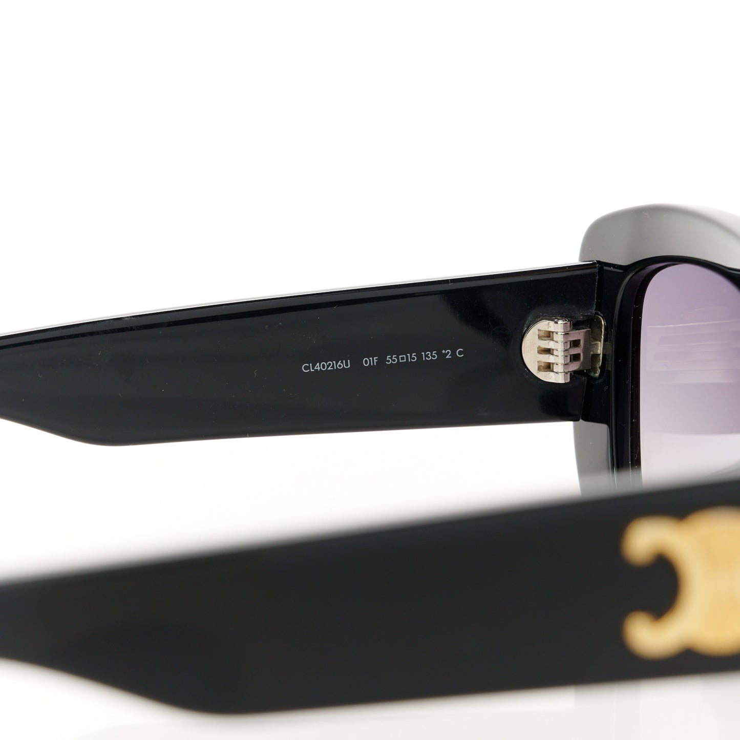 Acetate Sunglasses CL40216U Black