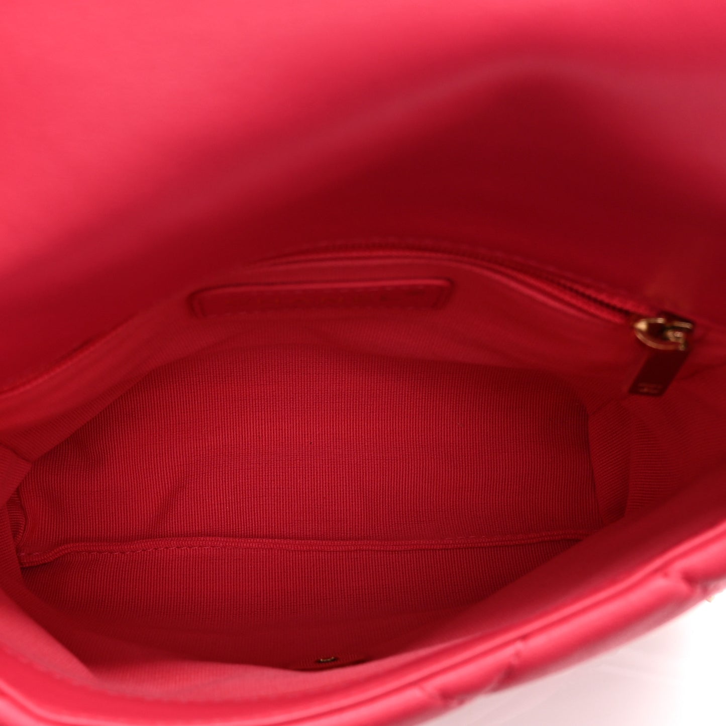 Lambskin Quilted Resin Chain Around Backpack Pink