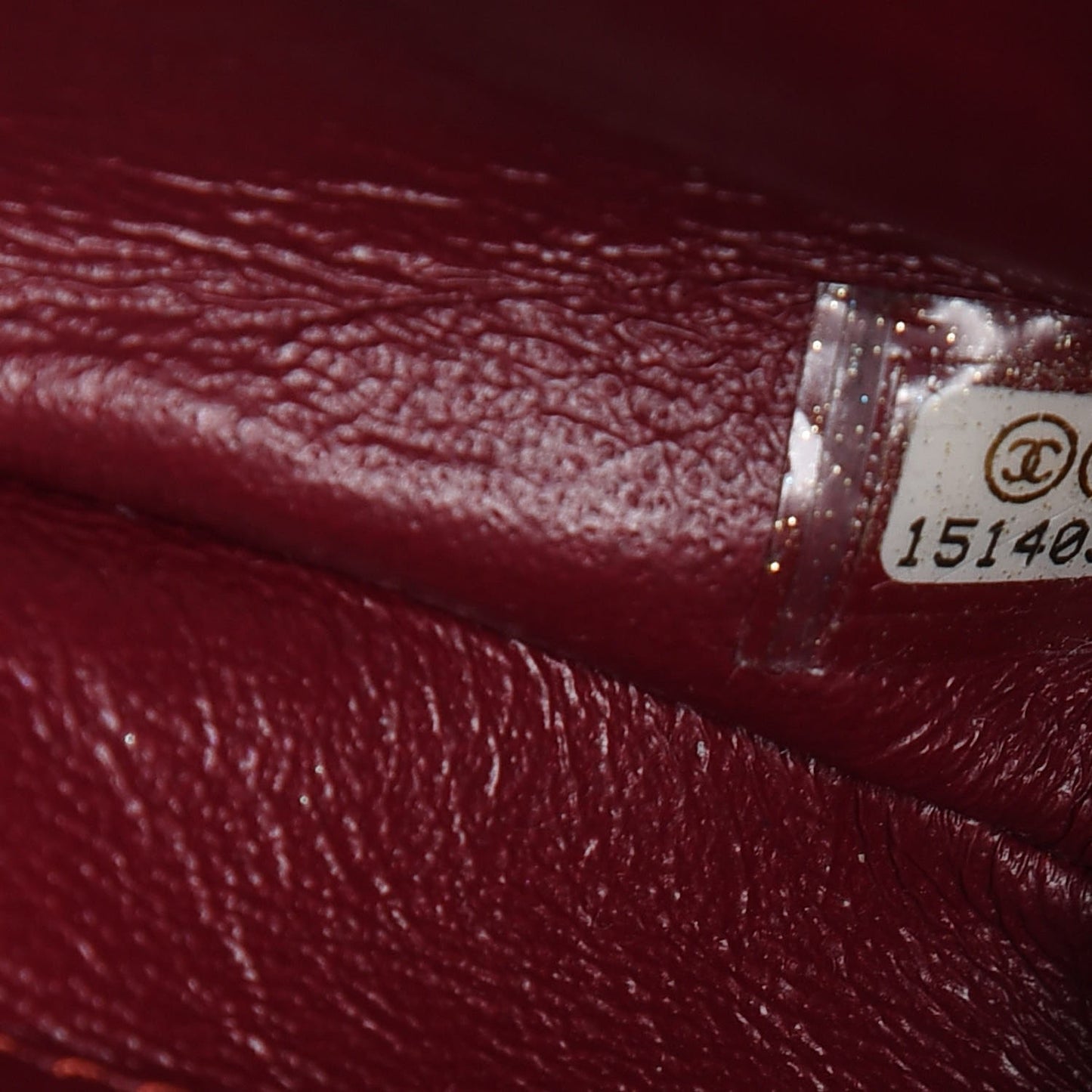 Patent Quilted Clutch With Chain Flap Red