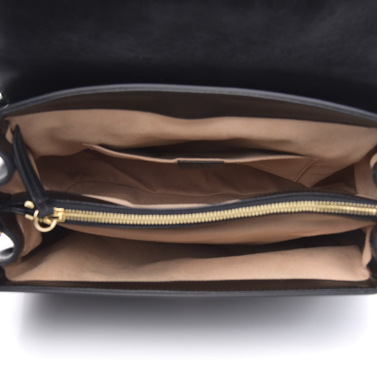 Pienza Calfskin Side Messenger Bag Black