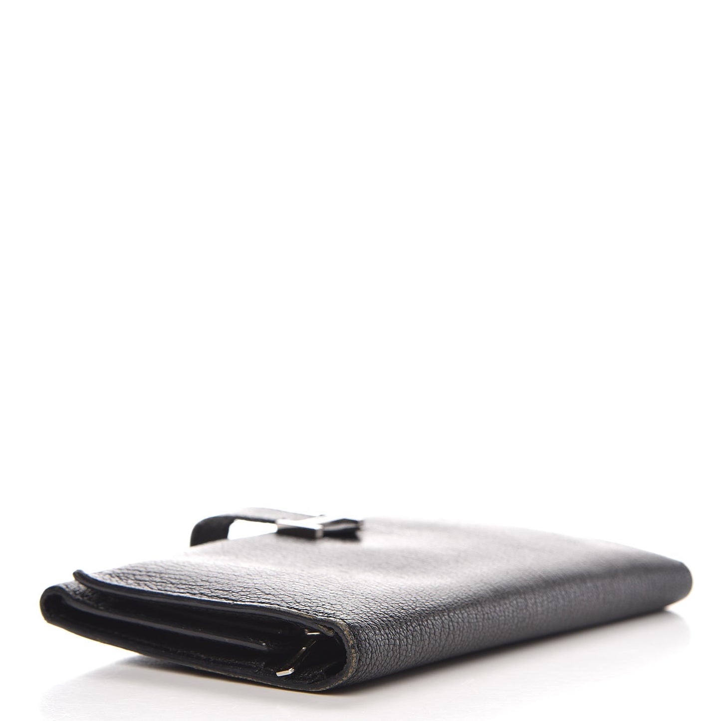 Chevre Mysore Tri-Fold Bearn Wallet Black